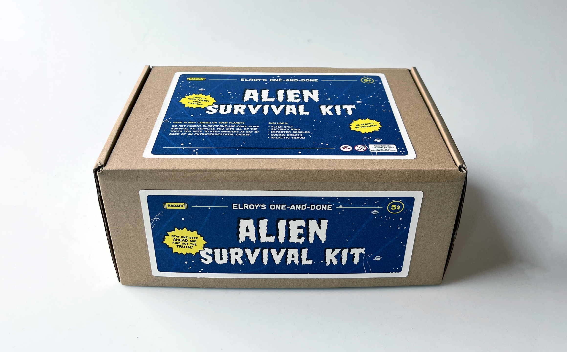 Alien Survival Kit box image